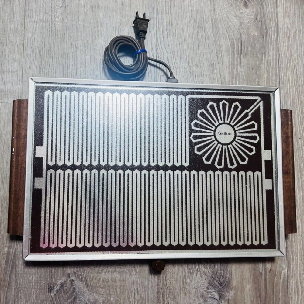 Vintage Working Salton Electric Hotray-Warming Tray Food Warmer Model EUC